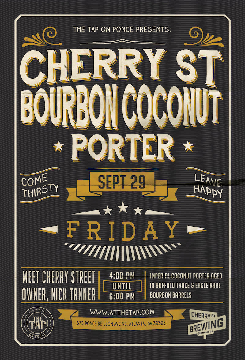 Cherry Street Bourbon Coconut Porter 