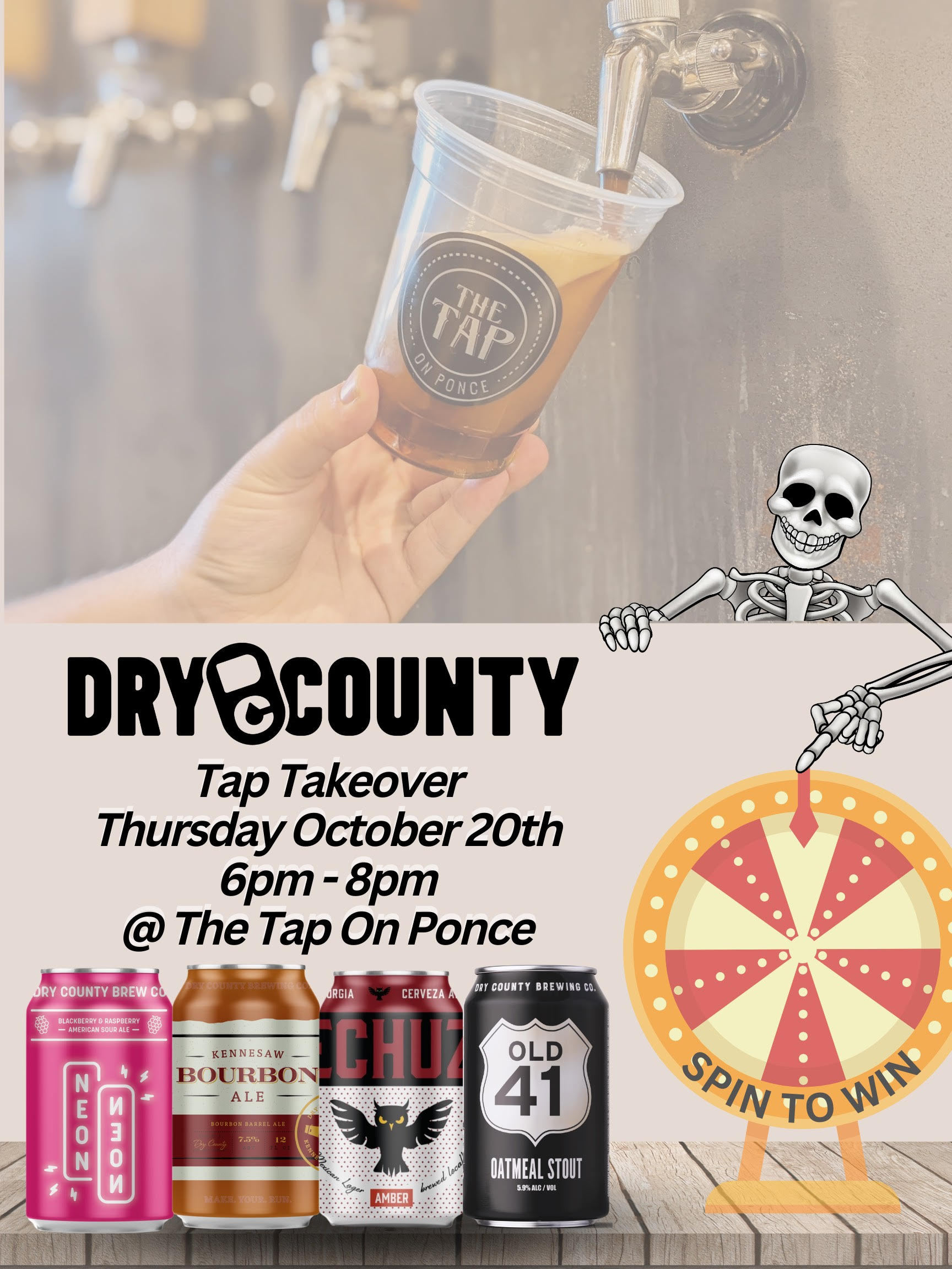 Dry County Brewing - Tap Takeover & Tasting