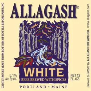Allagash White Beer Brewed with Spices