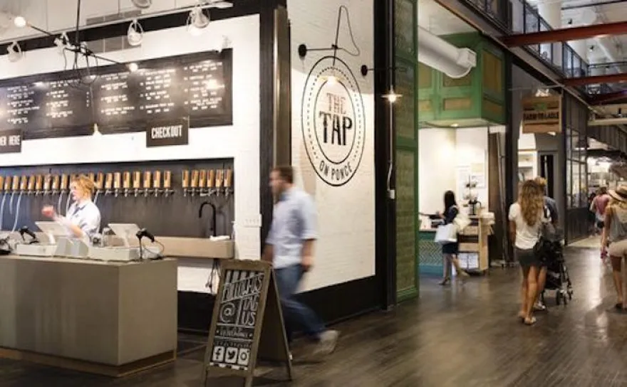 The Tap interior