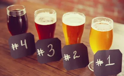 Beer flight