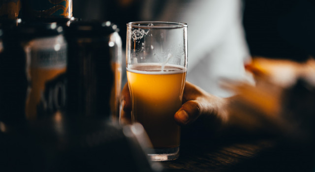 Table with beers