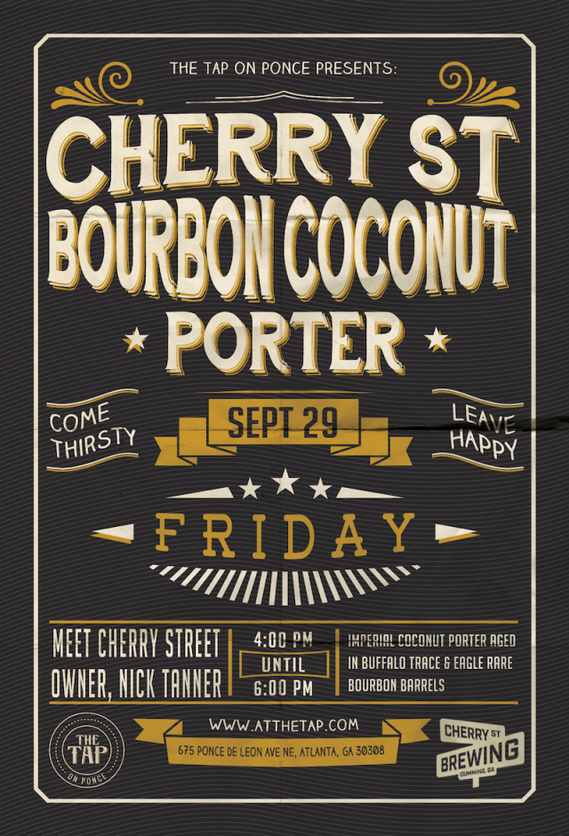 Cherry Street Bourbon Coconut Porter 